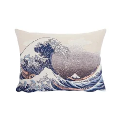 Housse de coussin Hokusai La vague