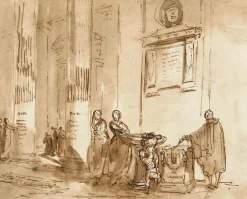 New Intérieur d'une église (affiches d'art) Affiches D'Art|Affiches D'Art Encadrées