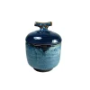 Jarre miniature Chawan Mushi Bleu océan - ZaoZam