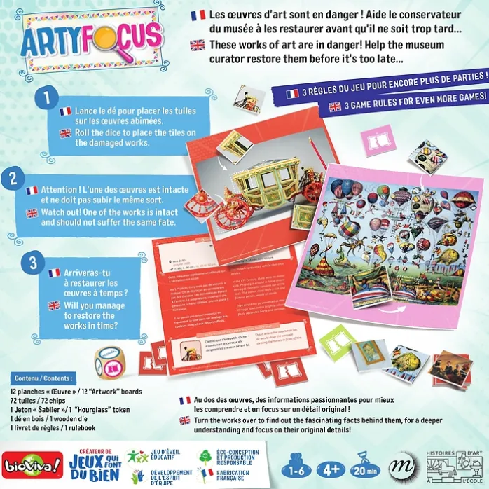 Jeu Arty'Focus - Bioviva
