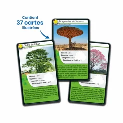 Outlet Jeu de cartes Défis nature - Arbres du monde - Bioviva Jeux