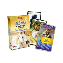 Hot Jeu de cartes Défis Nature - Chevaux Château de Versailles GB Jeux