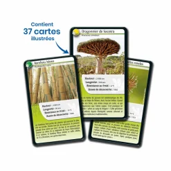 Jeu de cartes Défis nature - Super pouvoirs des plantes - Bioviva