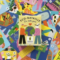 Jeu de cartes Eco-bataille