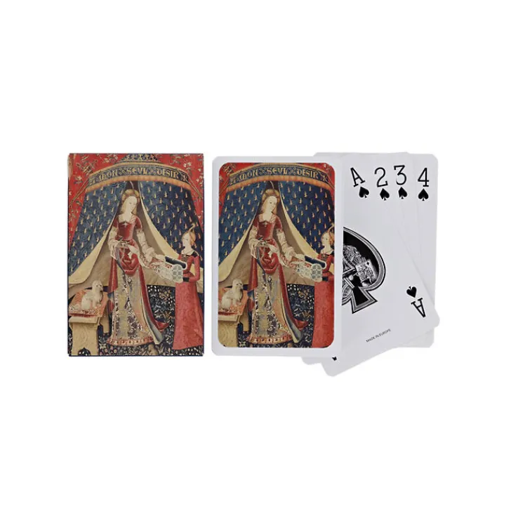 Sale Jeu de 54 cartes - La dame à la licorne Jeux