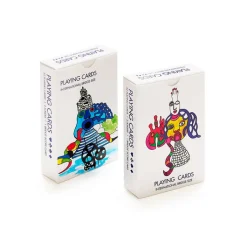 Online Jeu de 52 cartes Niki de Saint Phalle Bleu Jeux