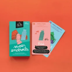 Jeu de 7 familles Super endroits - Minus Éditions