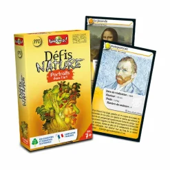 Outlet Jeu Défis Nature - Portraits dans l'art - Bioviva Jeux