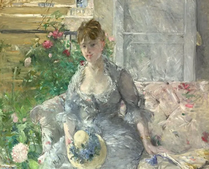 Best Jeune femme assise sur un sofa (détail) (toiles sans cadre) Toiles Sans Cadre|Affiches D'Art Encadrées