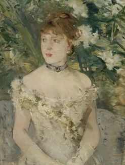 Jeune femme en toilette de bal (panneaux aluminium)