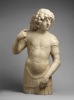 Jeune guerrier (Saint Georges ou Théodore ') (panneaux aluminium)