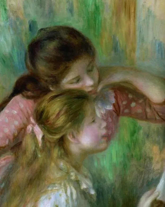 Jeunes filles au piano (panneaux acryliques)
