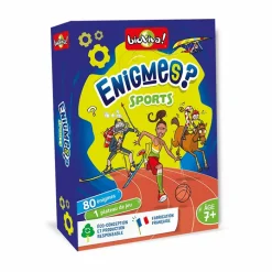 Jeu Énigmes -Sports - Bioviva