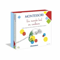 Jeu Un monde tout en couleurs - Montessori - Clementoni Jeux