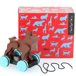 Jouet à traîner Boston Terrier, Toy - François Pompon - Pompon Toys