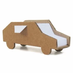 Kit créatif 6 voitures à construire + Stickers