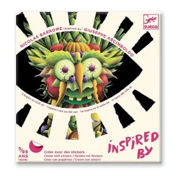 Kit Créer avec des stickers inspirés par Giuseppe Arcimboldo - Djeco