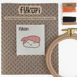 Kit de broderie Sushi crevette - Fukuri