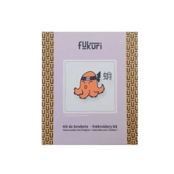 Kit de broderie Tako-poulpe - Fukuri
