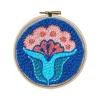 Kit Punch Needle 1 Motif - Fleur Lily May