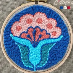 Kit Punch Needle 1 Motif - Fleur Lily May