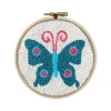 Online Kit Punch Needle 1 Motif - Papillon bleu Loisirs Créatifs