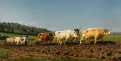 Labourage nivernais, dit aussi Le Sombrage (affiches d'art encadrées)