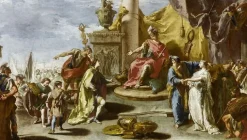 La Continence de Scipion (toiles sur châssis)