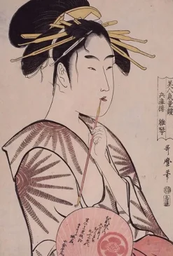 La courtisane Hiragoto de Hyôgorô (toiles sans cadre)