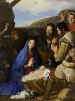 L'Adoration des Bergers (panneaux aluminium)
