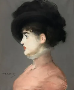 La femme au chapeau noir: portrait d'Irma Brunner la Viennoise (toiles encadrées) Toiles Encadrées|Toiles Sur Châssis
