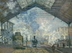 Hot La Gare Saint-Lazare (toiles sur châssis) Toiles Sur Châssis|Panneaux Acryliques