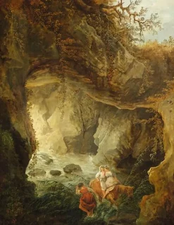 La grotte (toiles sur châssis)