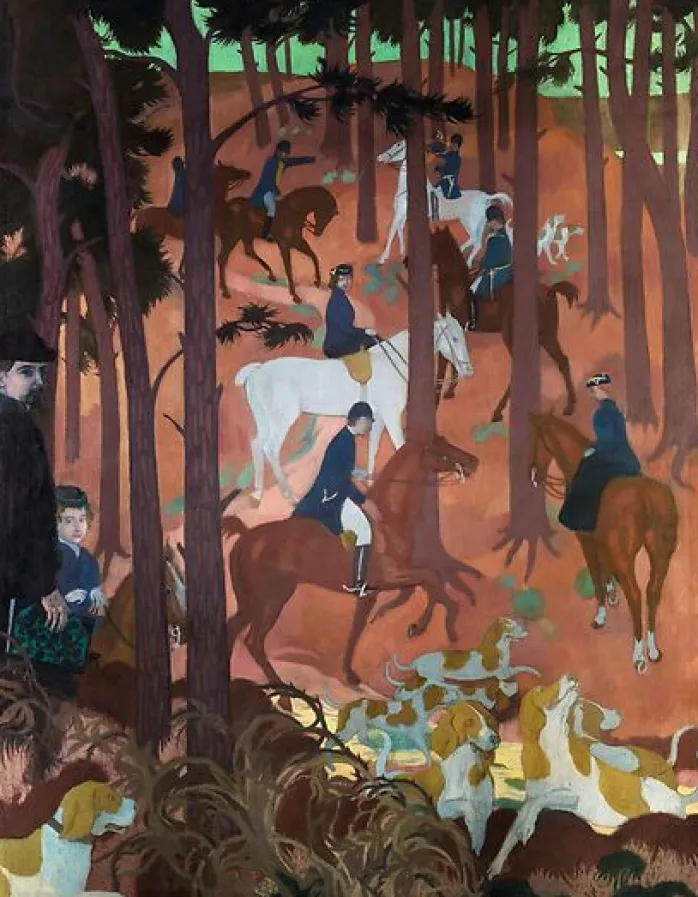 La Légende de saint Hubert (toiles sans cadre)