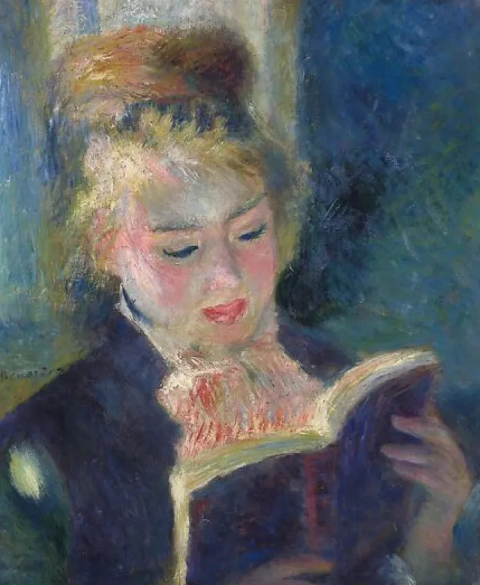 La Liseuse (panneaux acryliques)