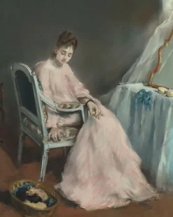 La matinée rose (toiles encadrées)