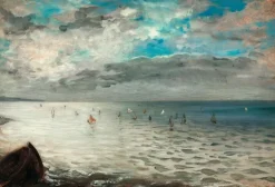 La Mer vue des hauteurs de Dieppe (panneaux aluminium)