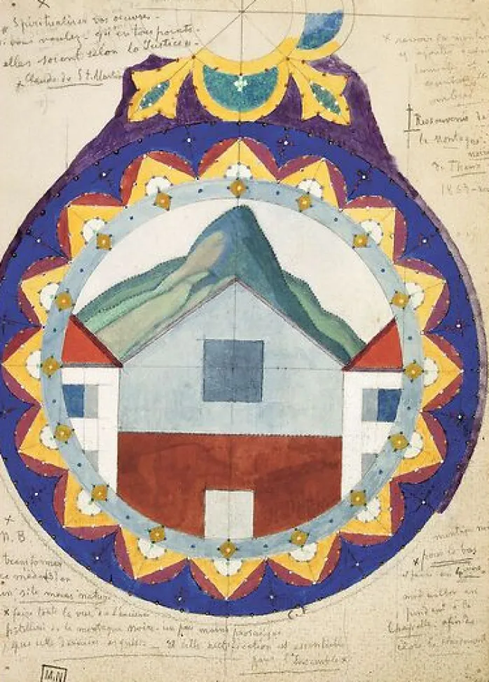 La Montagne noire de Thann (panneaux acryliques)