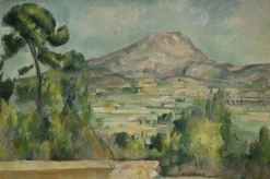 La Montagne Sainte-Victoire (panneaux aluminium)