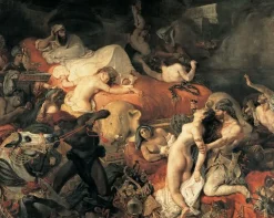 La Mort de Sardanapale (toiles sur châssis) Toiles Sur Châssis