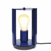 Lampe pivotante à poser - Charlotte Perriand - Nemo Lighting - Bleue