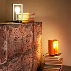Lampe pivotante à poser - Charlotte Perriand - Nemo Lighting - Jaune