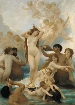 New La Naissance de Venus (panneaux acryliques) Panneaux Acryliques|Toiles Sans Cadre