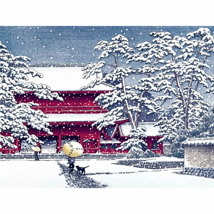 New La neige par les grands maîtres de l'estampe japonaise Livres D'Art
