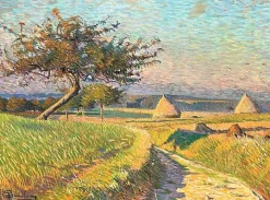 La Plaine en septembre (détail) (affiches d'art)