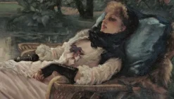 La rêveuse (Soirée d'été) (panneaux aluminium)