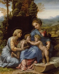 La Sainte Famille, dite la Petite Sainte Famille (panneaux aluminium)