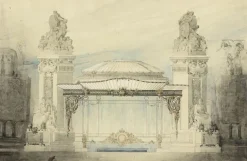 Sale La Sortie d'un chemin de fer métropolitain (toiles encadrées) Toiles Encadrées|Toiles Sur Châssis