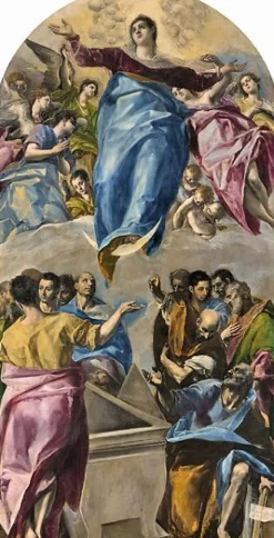 L'Assomption de la Vierge (panneaux aluminium)