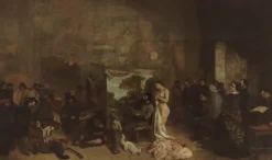 L'Atelier du peintre (panneaux acryliques)